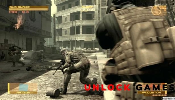 Metal Gear Solid 4: Guns of the Patriots PC Gameplay